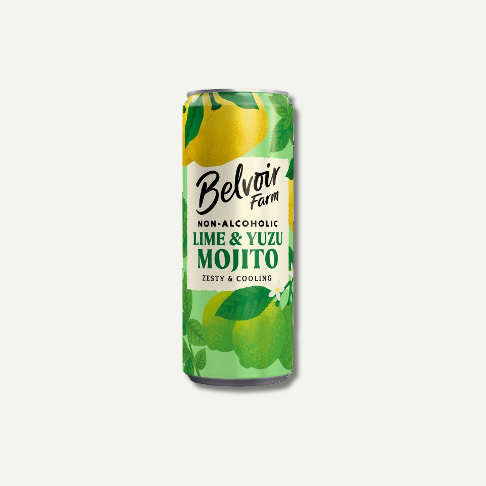 Alkoholfri Mojito med lime og yuzu