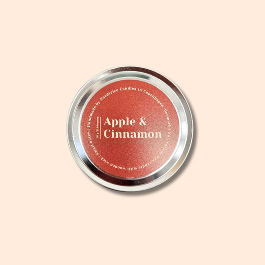 Scented candle - apple and cinnamon