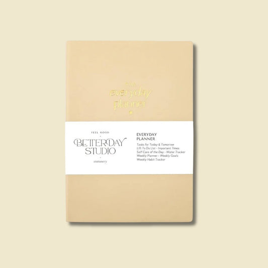 Productivity diary - beige