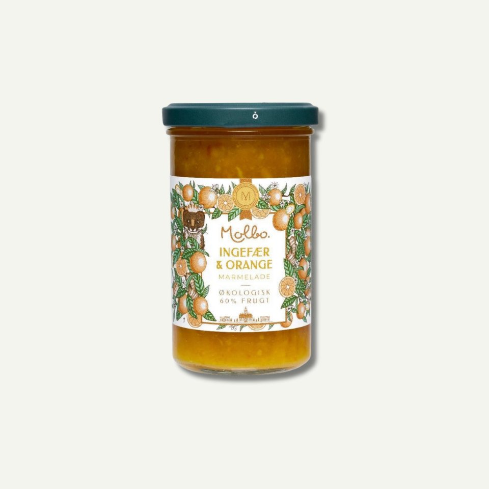 Appelsin og ingefær marmalade