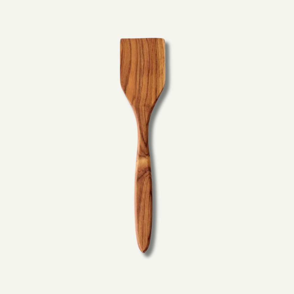 Teak ladle